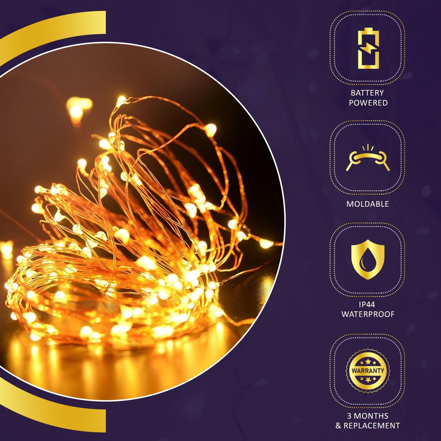 2PCs 20LED 2M Bar LED Wine Bottle Cork String Lights Holiday Decoration Garland Fairy Lights Christmas Copper Wire String Lights