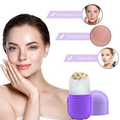 Ice Face Roller Reduce Acne Instant Face Brighten Roll Ball Mold