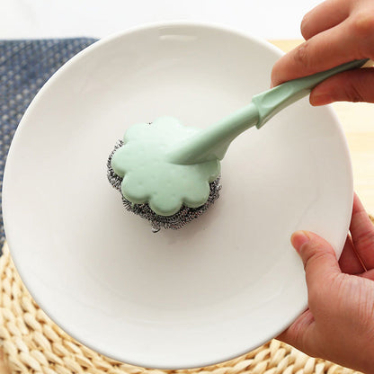 Flower Shape Stainless Steel Wire Ball Brush