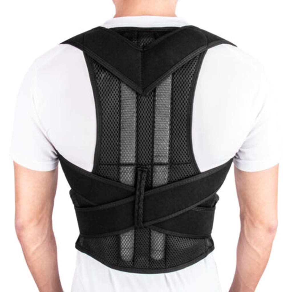 Posture Corrector belt adjustable magnetic posturs corrector back brace support belt for upper back pain relife