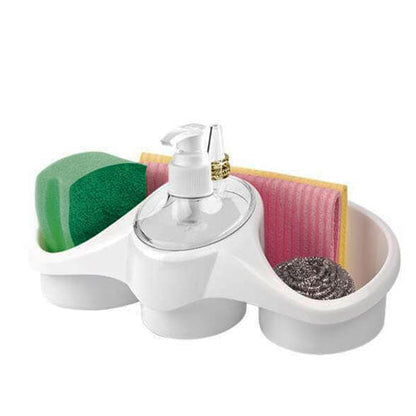 Sponge Holder And Soap Dispenser