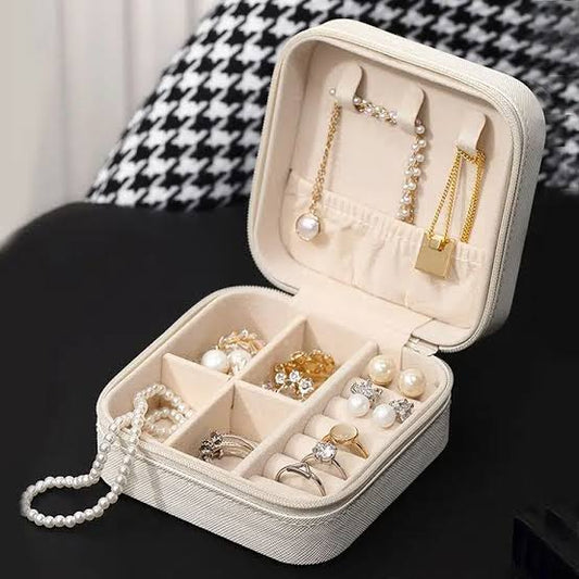Latest Jewellery Organizer Box ,for Travelling Leather Box ,Hair Accessories