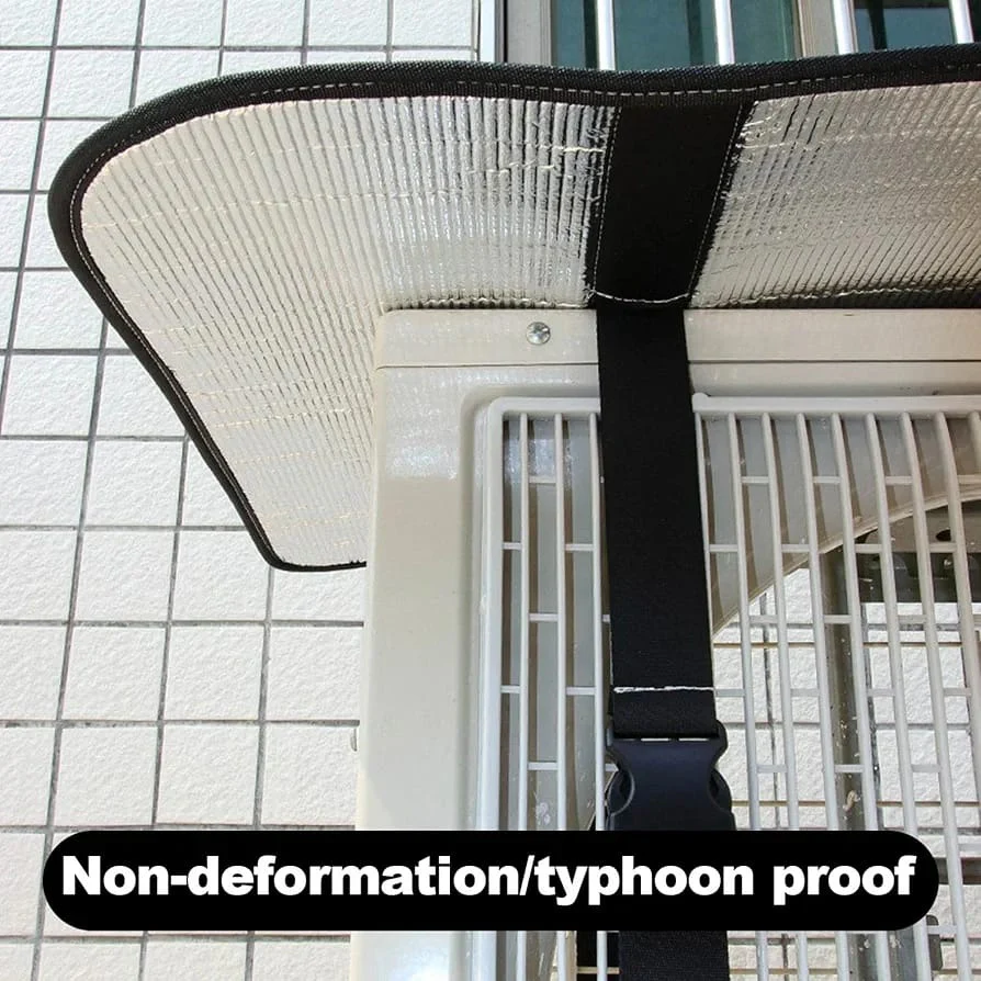 Air Conditioner Protective Cover, Durable Window Air Conditioner Cover, Waterproof Outdoor Rain Cover, Outdoor Unit Cover 1 & 1.5 Ton