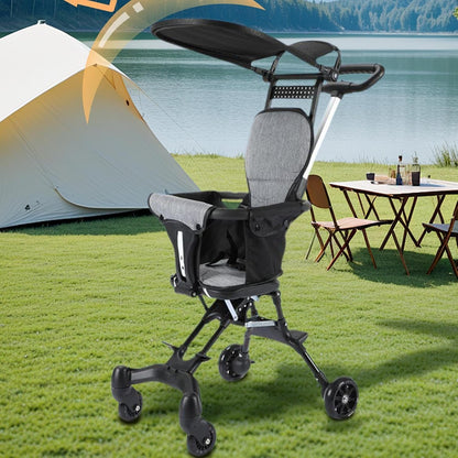 Lightweight Foldable Baby Stroller – Compact & Travel-Friendly Pram for Toddlers