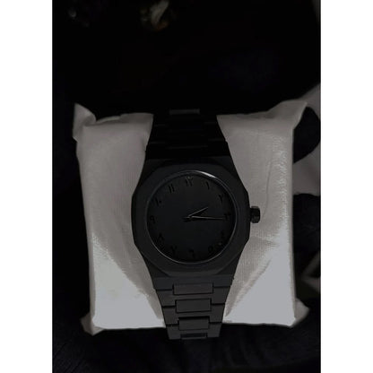 Simple Arabic Numeral Dial, Casual, Lightweight and Versatile Men's Calendar, Waterproof Plastic Quartz Watch, Business Clock