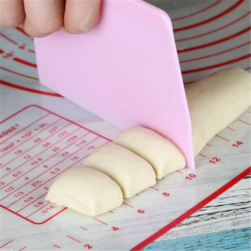 3PCs/Set Baking Pasty Spatula Pastry Dough Cutter Cake Bread Slicer Tools
