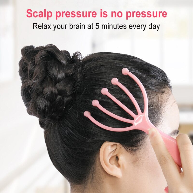Scalp Massager Steel Ball Head Massage