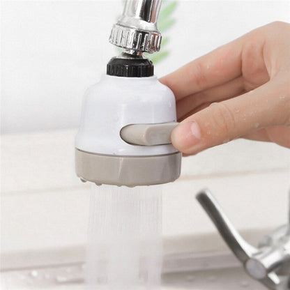 Faucet Sprayer, 360 Degree Rotary Water Saving Shower Head Nozzle Three Gear