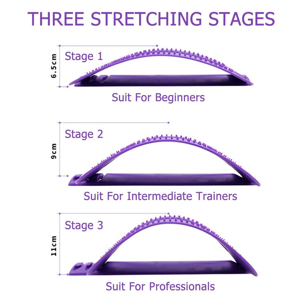 Back Stretcher Lower Lumbar Massage Support