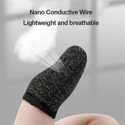 1 Pair Breathable Finger Control Gaming Gloves for PUBG