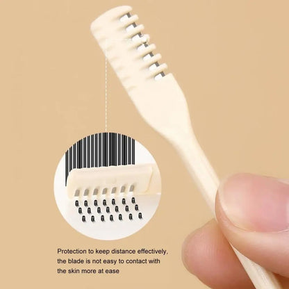 Pack of 2 & 2IN1 Portable Nose Hair Trimmers Waterproof Double Head Nose Hair Removal Washable Men Women Easy To Use Nose Trimmer New