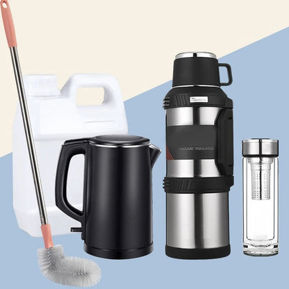 19 Liter Water Bottle Cleaning Brush Stainless Steel Rod/Stick for durable cleaning Nylon Brush Filament for thorough cleaning Certified by ISO9001, ROHS, CNAS, IAF, ISO, SVHC Cylindrical, Conical, and Oval-Shaped Brush options for various cleaning needs