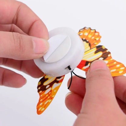 Pack of 3 Color Changing Glow In The Dark Led Butterflies Night Light Led For Kids Room