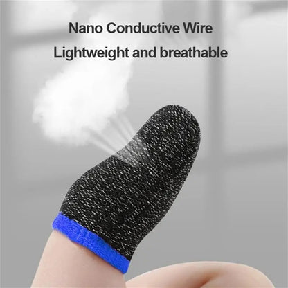 1 Pair Breathable Finger Control Gaming Gloves for PUBG