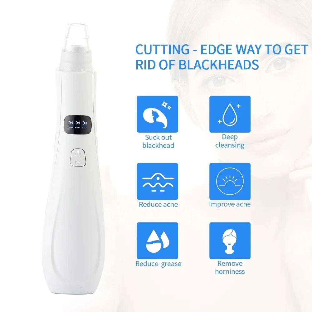 Portable Electric Blackhead Remover | USB Pore Vacuum Cleaner