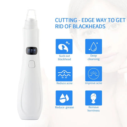 Portable Electric Blackhead Remover | USB Pore Vacuum Cleaner
