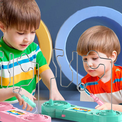 Hot Electric Montessori Roller Game Toy Electric Bump Touch Maze Game Classic Wire Maze Toy For Children Kid Toddlers