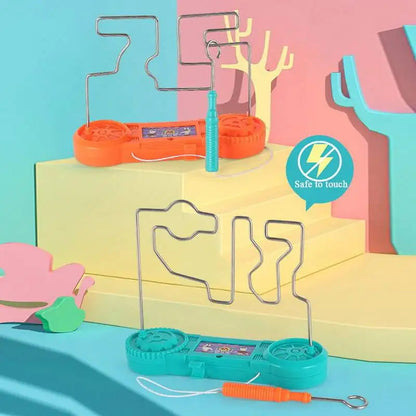 Hot Electric Montessori Roller Game Toy Electric Bump Touch Maze Game Classic Wire Maze Toy For Children Kid Toddlers