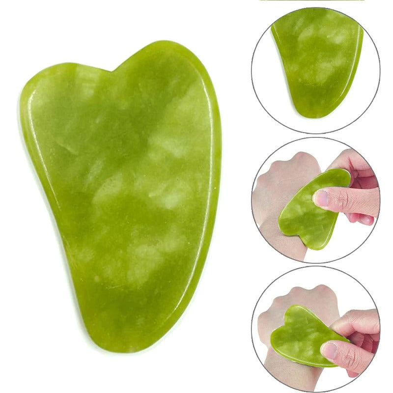 Care Takers Natural Jade Gua Sha Stone