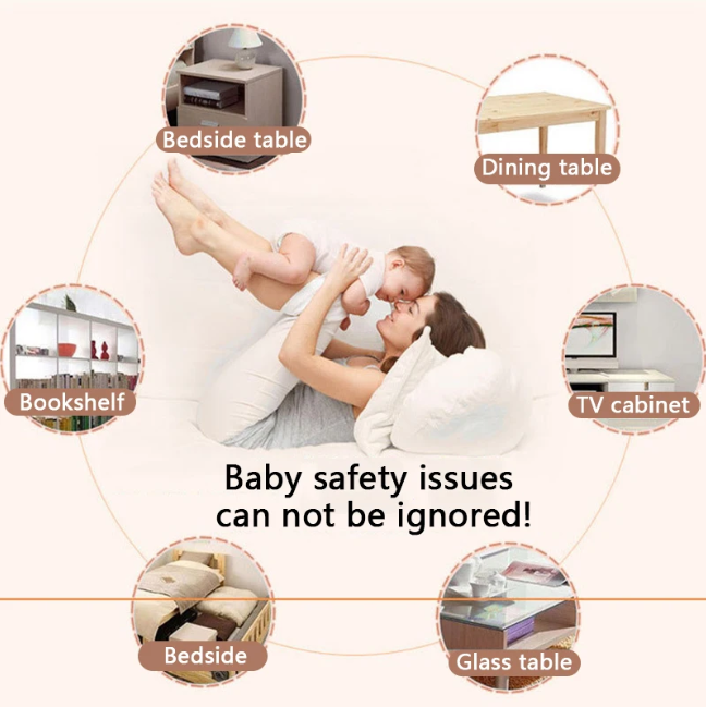 4Pcs Silicone Table Corner Protector for Kids