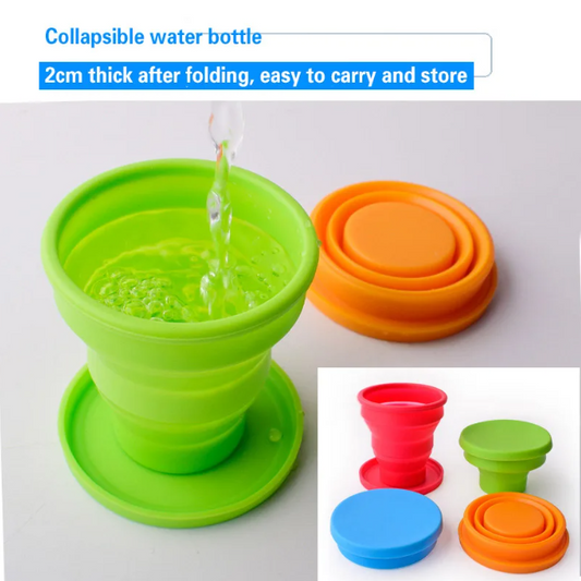 Silicone Collapsible Travel Sport Folding Cup