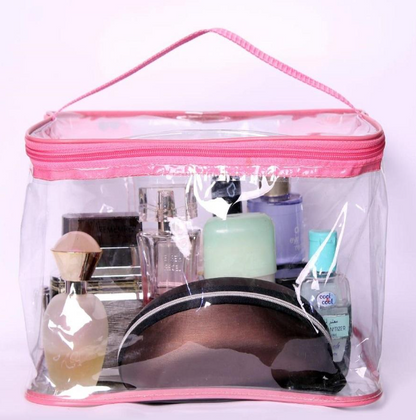 Waterproof Transparent PVC Bath Cosmetic Bag