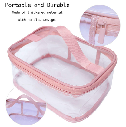 Waterproof Transparent PVC Bath Cosmetic Bag
