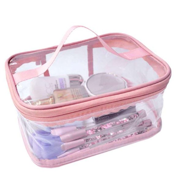 Waterproof Transparent PVC Bath Cosmetic Bag