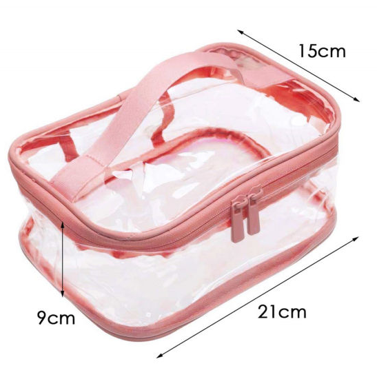 Waterproof Transparent PVC Bath Cosmetic Bag