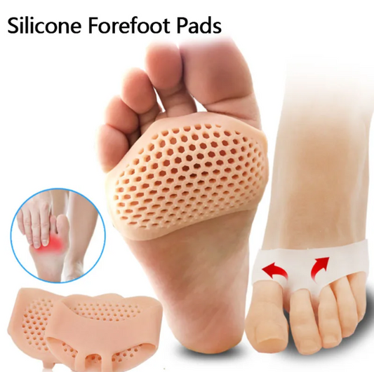 1Pair Silicone Soft Forefoot Pads Women High Heel