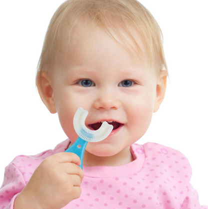 Silicone U-Shaped Baby Toothbrush