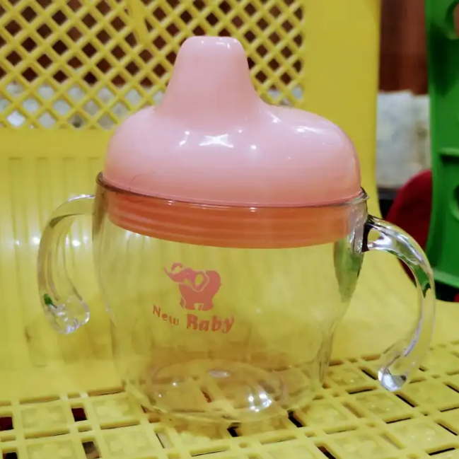 Sippy Infant Training Baby Feeding Bottles Cups