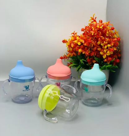 Sippy Infant Training Baby Feeding Bottles Cups