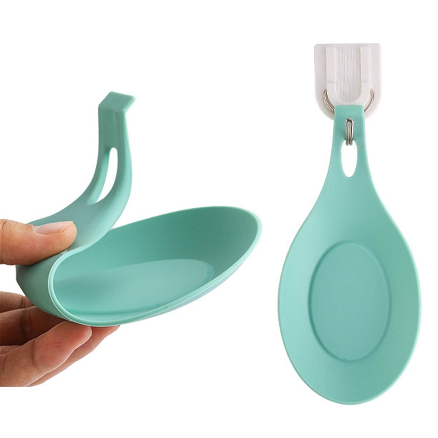 Silicone Spoon Rest Heat Resistant Utensil Holder