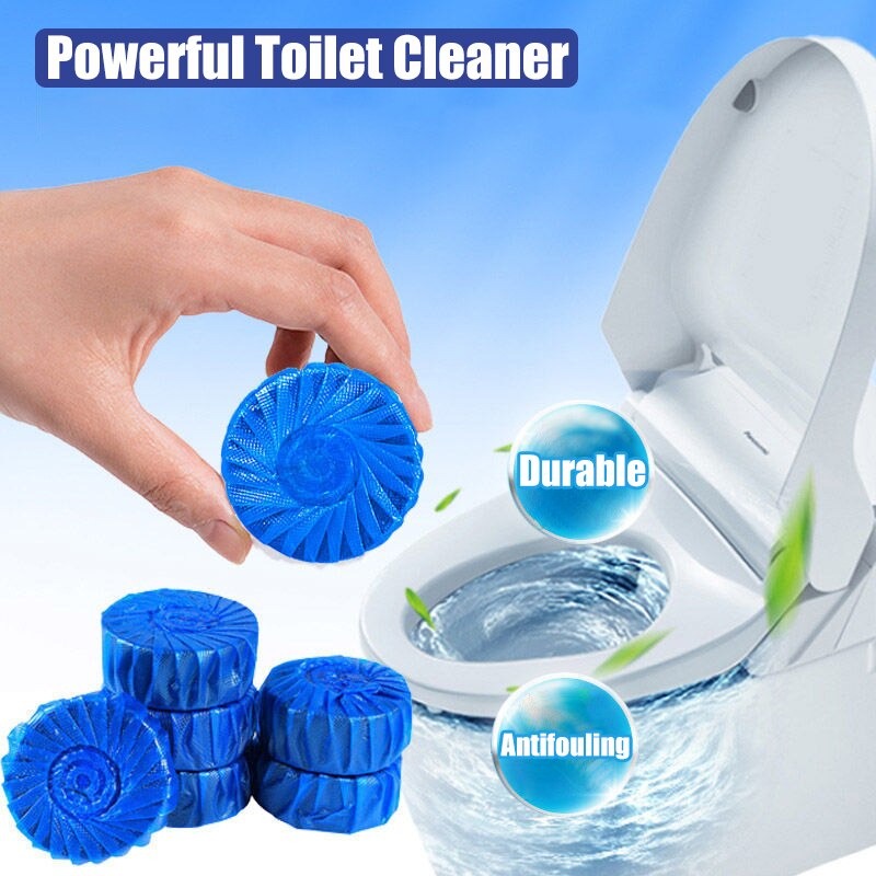 10Pcs Home Toilet Bowl Cleaner Tablets
