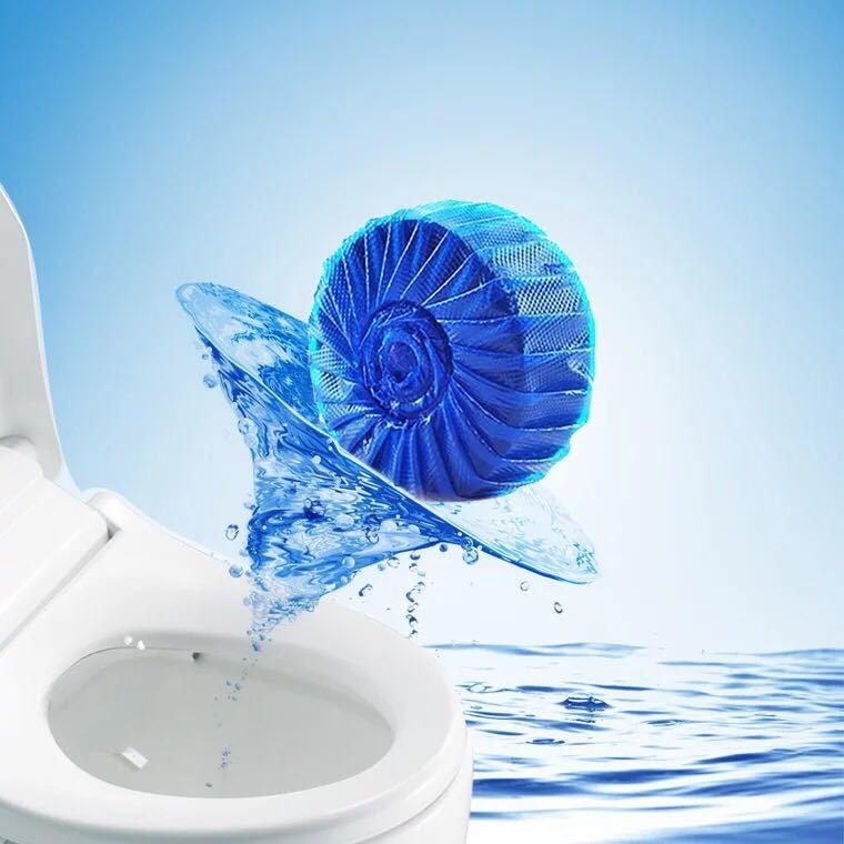 10Pcs Home Toilet Bowl Cleaner Tablets